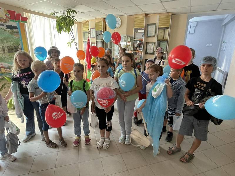 Учащиеся СШ №1 г. Мозыря побывали в увлекательном путешествии в мире молока, творога и йогуртов.
