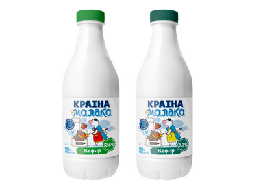 Кефир в ПЭТ-бутылке