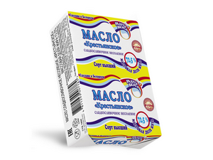  Масло сладкосливочное "Крестьянское" м.д.ж.72,5%!