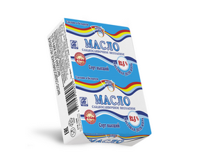 Масло массовой долей жира 82,5%