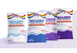 Молоко пастеризованное «Мозырское»