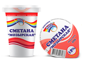 Cметана "Мозырская"